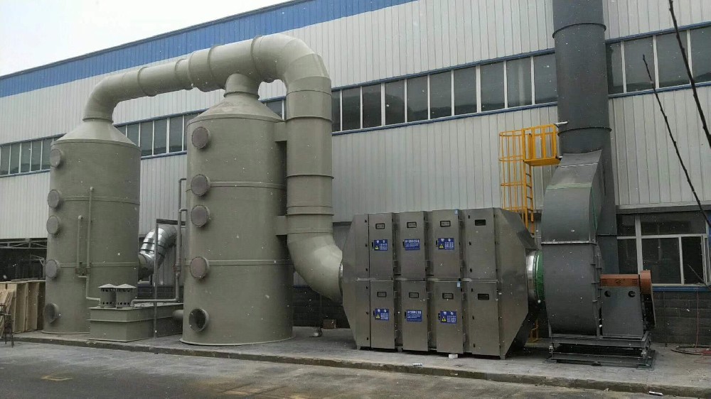 某油漆廠廢氣治理項目完工